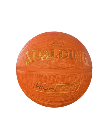 Balón Basket Spalding Ruber Sz.7 "Rush Orange"