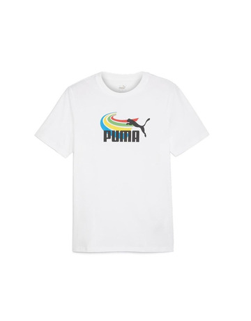 Puma T-Shirt GRAPHICS Sommer "Weiß"