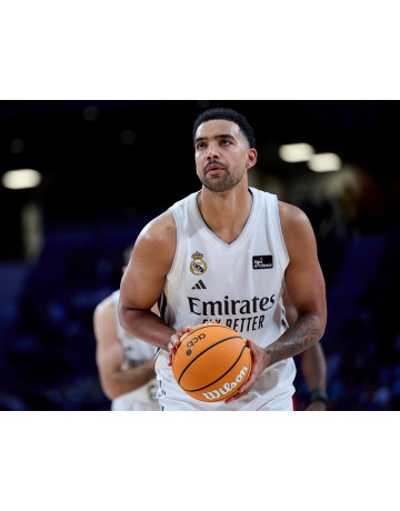 Camiseta Real Madrid Basket 1ª Equipación JR. 2025-26 # 0 LYLES #