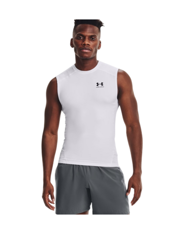 Camiseta sin mangas HG Armour Comp "White"