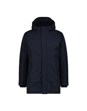 Campagnolo Herren Hooded Parka "Black Blue"