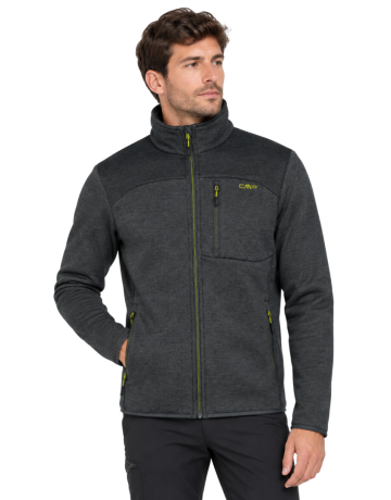 Campagnolo Men's jacquard fleece jacket "Jungle"