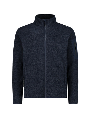Campagnolo Männer Jacquard Knit-Tech Fleece "Blue - Antracite"