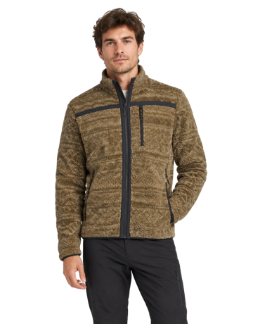 Campagnolo Men's winter jacket with faux fur "Teak Teak"