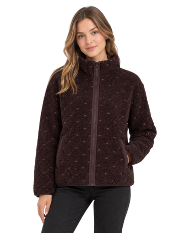 Campagnolo Women's faux fur Jacket "Blackberry"