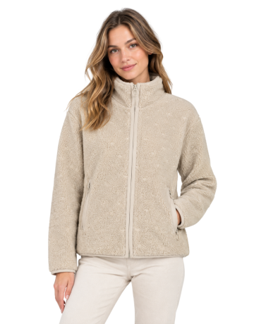 Campagnolo Women's faux fur Jacket "Kaki"
