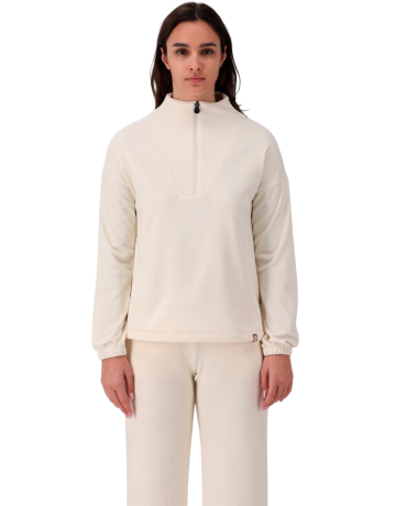 Campagnolo Women's half zip sweatshirt "Avorio"