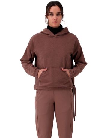 Campagnolo Women's soft hooded sweatshirt "Toffee"