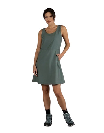 Campagnolo Damen Stretch Stoff Skater Kleid "Salvia"