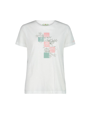 Campagnolo Damen T-Shirt aus Bio-Baumwolle "White-Rose"
