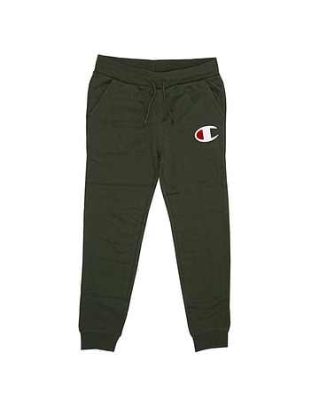 Champion Athletic Kids Logo Rib Manschettenhose (Forest Green)
