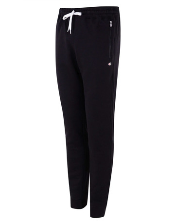 Champion Authentic Legacy Zip Pocket Logo Manschettenhose "Schwarz"