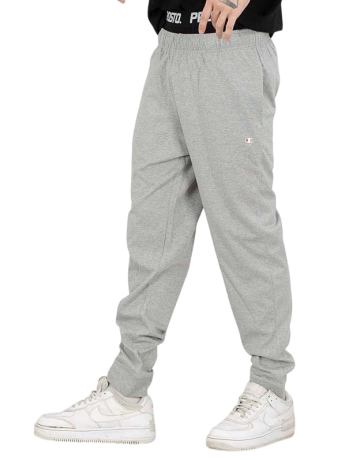 Champion Authentic Logo C Regular Fit Manschettenhose "Medium Gray"