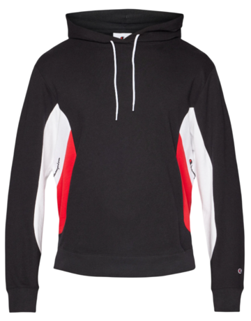 Champion Basketball Inspired Color Block Logo Hoodie "Black"