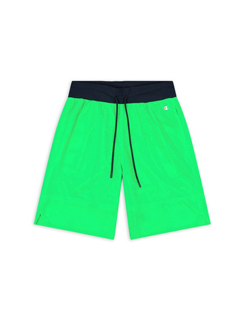 Champion Basketball Legacy Spray Neon Mesh Short "Lime Green Flour"