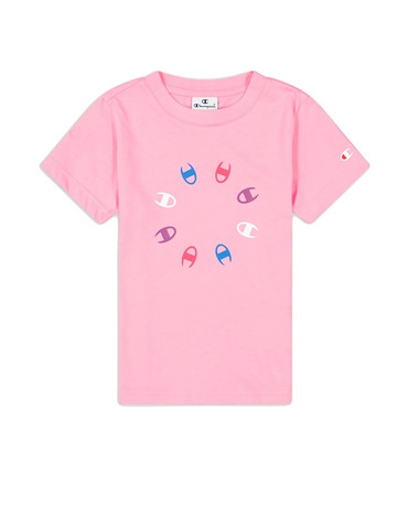 In den Einkaufswagen Champion Girls Crewneck T-Shirt mit C-Logo "Pink" Champion Girls Crewneck T-Shirt mit C-Logo "Pink"
