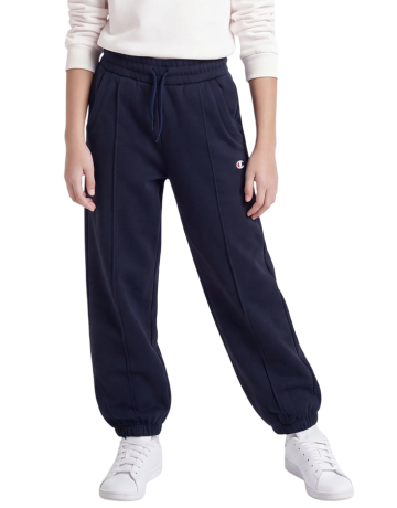 Champion Girls Main Street Loose Fit Fleece Elastic Cuff Pants "Navy