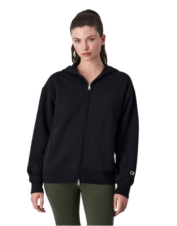 Champion Kapuze Full Zip Sweatshirt W "Schwarz"