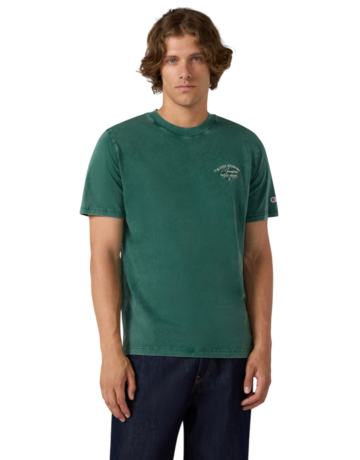 Champion Icon Men’s Washed Crewneck T-Shirt "Forest Green"