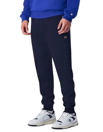 Champion Icon Pocket Zip Rib Cuff Fleece Slim Fit Pants "Dark Blue"