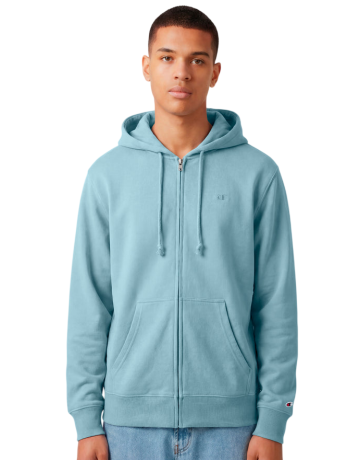 Champion Icons Men's Lightweight Full-Zip Hoodie "Pastel Blue"