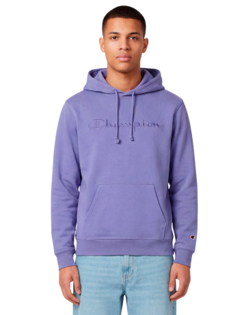 Champion Icons Men's Lightweight Hoodie with Embroidered Logo "Lilac"