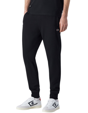 Champion Icons Pocket Zip Slim Fit Light Rib Cuff Pants "Black"