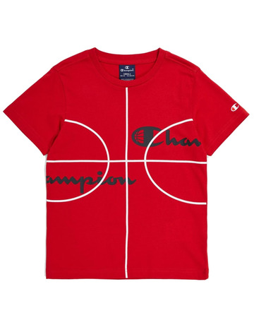 In den Einkaufswagen Champion Kids Basketball Logo T-Shirt "Red" Champion Kids Basketball Logo T-Shirt "Red"
