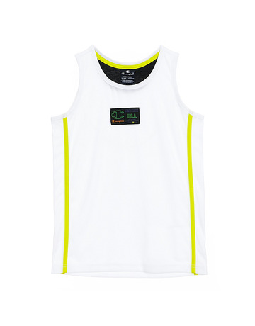 In den Einkaufswagen Champion Kids Basketball Neon Sport Tank Top "White" Champion Kids Basketball Neon Sport Tank Top "White"