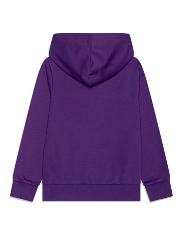 Champion Kids Großes Logo Fleece Hoodie "Dark Purple"