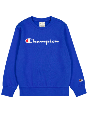 In den Einkaufswagen Champion Kids Big Logo Fleece Sweatshirt "Blau" Champion Kids Big Logo Fleece Sweatshirt "Blau"