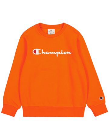 In den Einkaufswagen Champion Kids Big Logo Fleece Sweatshirt "Orange" Champion Kids Big Logo Fleece Sweatshirt "Orange"