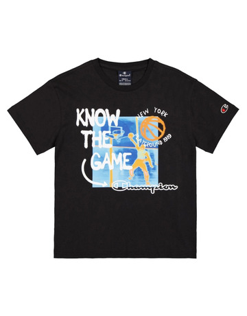 Champion Kids Crewneck T-Shirt "Black"