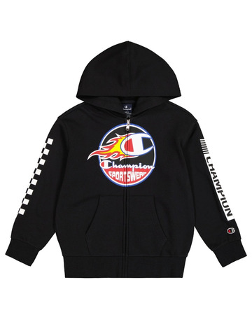 In den Einkaufswagen Champion Kids Fleece Full Zip Hoodie "Black" Champion Kids Fleece Full Zip Hoodie "Black"