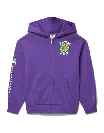 In den Einkaufswagen Champion Kids Fleece Full Zip Hoodie "Flowers" Champion Kids Fleece Full Zip Hoodie "Flowers"