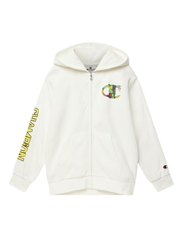 In den Einkaufswagen Champion Kids Fleece Full Zip Hoodie "White" Champion Kids Fleece Full Zip Hoodie "White"