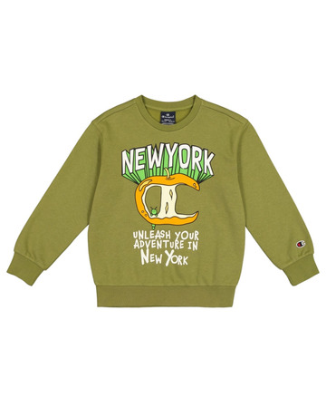 In den Einkaufswagen Champion Kids Graphic Fleece Sweatshirt "Olive Green" Champion Kids Graphic Fleece Sweatshirt "Olive Green"