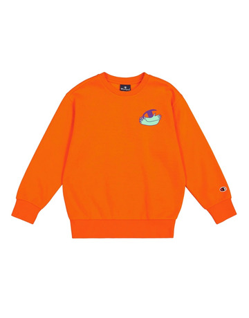 Champion Kids Graphic Fleece Sweatshirt "Orange"