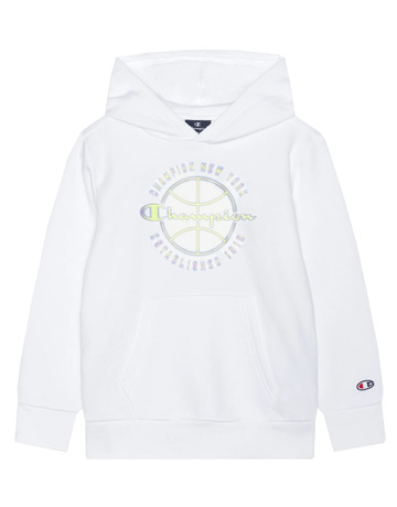 In den Einkaufswagen Champion Kids Modern Basketball Big Logo Hoodie "White" Champion Kids Modern Basketball Big Logo Hoodie "White"