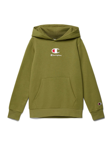 Champion Kinder Rochester Kapuzenpullover "Olive Green"