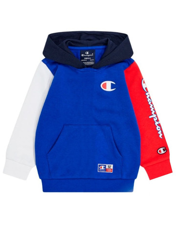 Champion Kinder Sport Lifestyle Basketball Kapuzen Logo C "Blau"