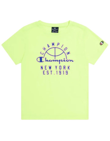 In den Einkaufswagen Champion Kids Sport Lifestyle Basketball T-Shirt Mesh Big Logo "Flour Geen Yellow" Champion Kids Sport Lifestyle Basketball T-Shirt Mesh Big Logo "Flour Geen Yellow"