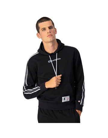 Champion Legacy Basketball Kontrast Details Fleece Hoodie "Black"