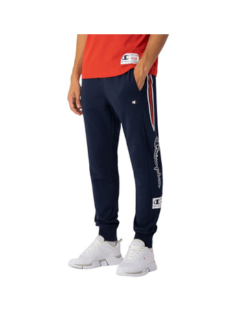 Champion Legacy Basketball Kontrast Details Fleece Joggers "Navy"
