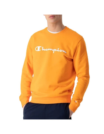In den Einkaufswagen Champion Legacy Big Script Logo Crewneck Sweatshirt "Orange" Champion Legacy Big Script Logo Crewneck Sweatshirt "Orange"