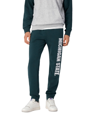 Champion Legacy College Logo Heavy French Terry Joggers "Green"