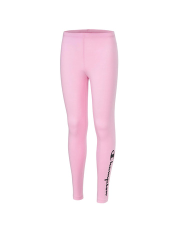 Champion Legacy Girls Script Logo Stretch Leggings "Pink"