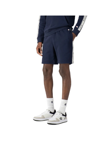 Champion Legacy Jacquard Tape Bermuda Shorts "Navy"