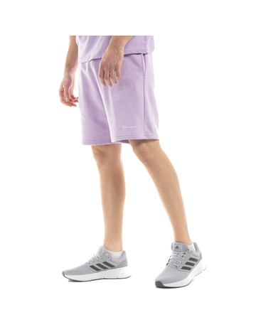 Champion Legacy Script Logo Power Blend Französisch Terry Bermuda "Pastel Lilac"
