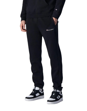 Champion Legacy Comfort Fit Scrip Logo Bestickte elastische Manschettenhose "Schwarz"